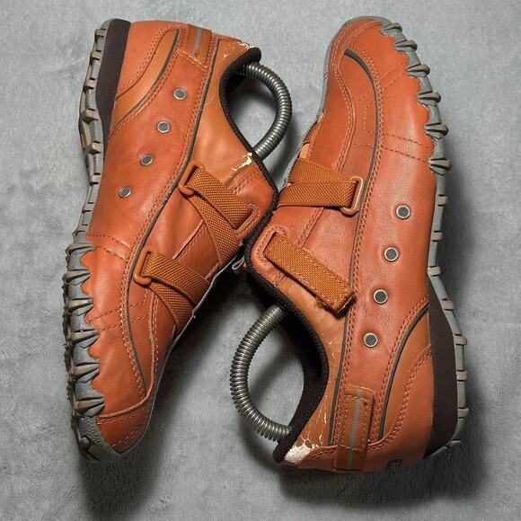 Vintage Diesel Auriga Driving Explorer Shoes Mens 7 Leather Trainers Moto Laces main image 4